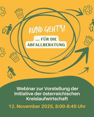 Webinar für Abfallberater:innen 2025 © Rund Geht´s Webinar für Abfallberater:innen 2025