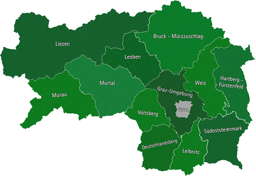 Bezirksverwaltungsbehörden der Steiermark