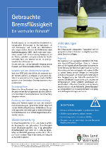 Voransicht zum Infoblatt Bremsflüssigkeit