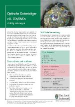 Voransicht des Infoblattes zu optischen Datenträgern