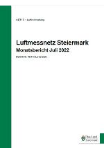 Monatsbericht Juli 2022 © Land Stmk.