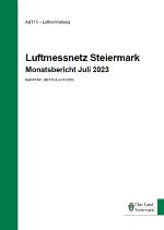 Monatsbericht Juli 2023 © Land Stmk.