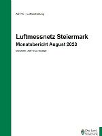 Monatsbericht August 2023 © Land Stmk.
