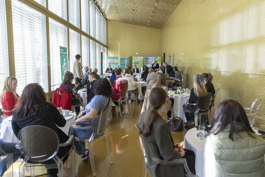 Pressegespräch in der Orangerie im Burggarten _1: