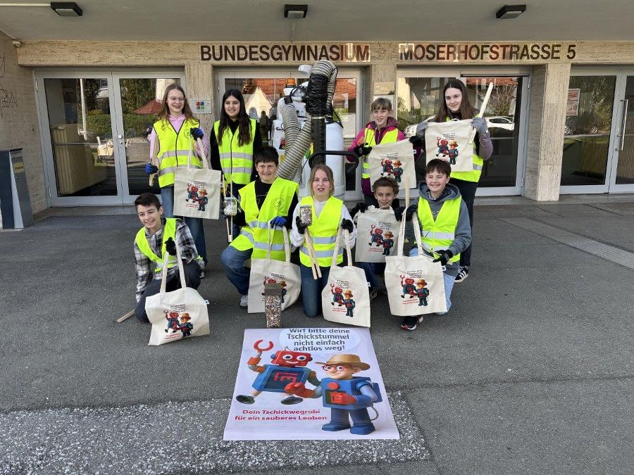 Frühjahrsputz 2026 im Bundesgymnasium Moserhofstraße: