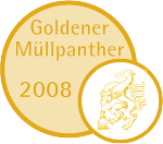 Goldener Müllpanther