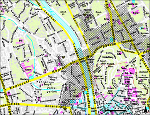 Übersicht STADTPLAN  Zone III: Teilabschnitt NORD-WEST 