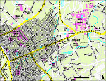 Übersicht STADTPLAN Zone III: Teilabschnitt NORD-OST 