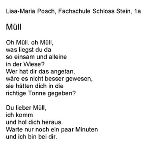 Gedicht von Lisa-Maria Posch
