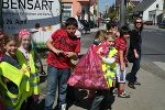 Schwer bepackt zurück zum Basislager!