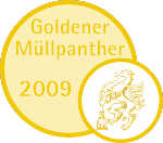 Goldener Müllpanther