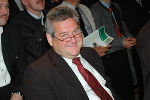 "Hausherr" der Steinhalle Lannach: Bürgermeister Josef NIGGAS © FA19D "Hausherr" der Steinhalle Lannach: Bürgermeister Josef NIGGAS