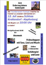 Ankündigung 2009 © Ewald Seebauer
