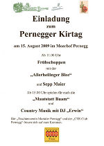 Vorankündigung © Elfriede Lechner