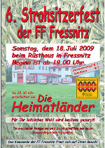 Strohsitzerfest 2009 © FF Freßnitz