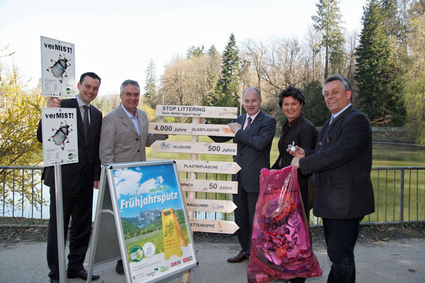 Start der Aktion „Der große steirische Frühjahrsputz 2010“