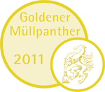 Goldener Müllpanther 2011 © FA19D