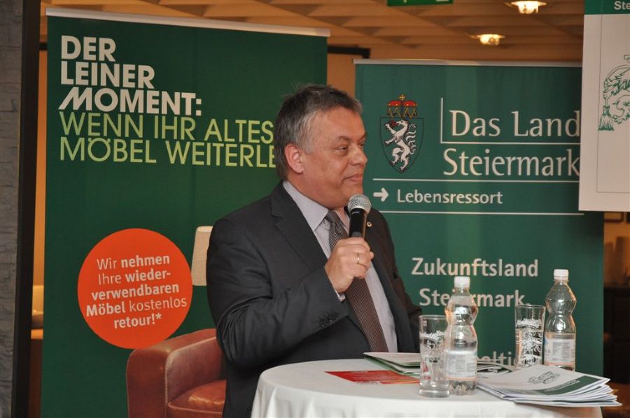 Initiator der Kooperation: Hofrat DI Dr. Wilhelm Himmel (Land Steiermark FA19D)