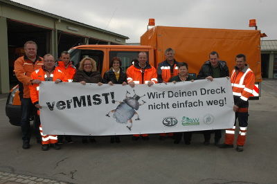 Wirf deinen Dreck nicht einfach weg!