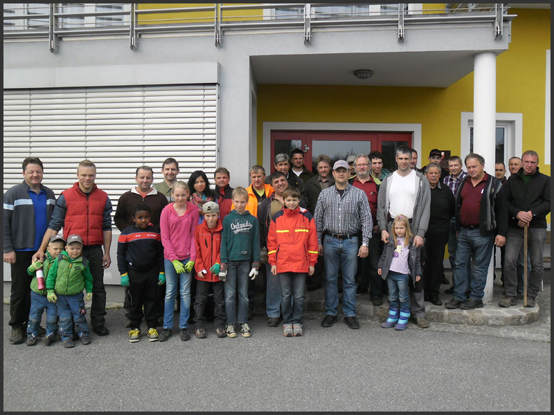 Eindrücke vom Frühjahrsputz im AWV Radkersburg