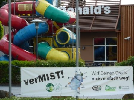 Auch Mc Donalds in Feldbach machte mit!