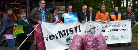 Pressekonferenz mit dem Straßenerhaltungsdienst