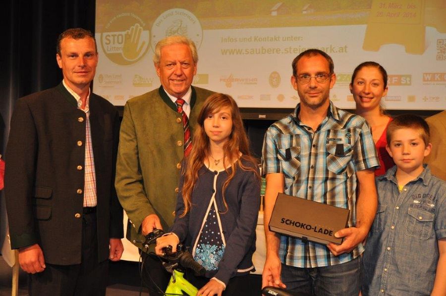 Preisverleihung zum Frühjahrsputz 2014 im ORF Zentrum Graz, 26. Mai 2014 Preisverleihung zum Frühjahrsputz 2014 im ORF Zentrum Graz, 26. Mai 2014
