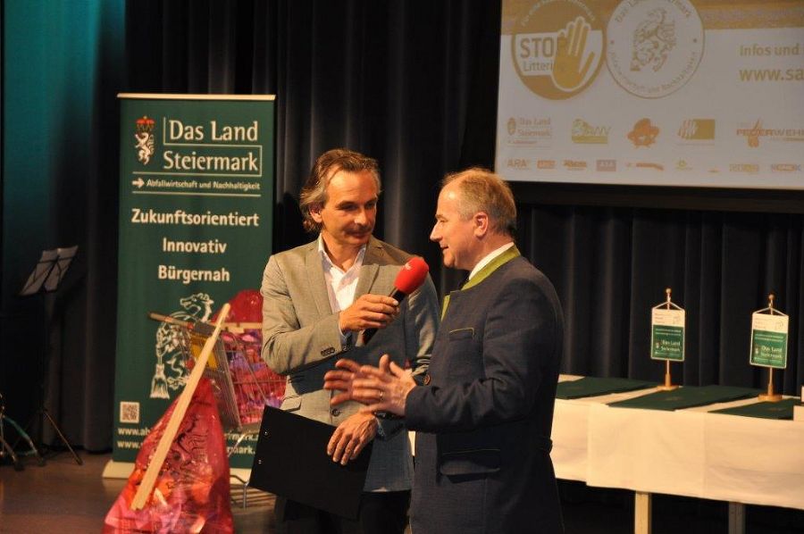 Preisverleihung zum Frühjahrsputz 2014 im ORF Zentrum Graz, 26. Mai 2014 Preisverleihung zum Frühjahrsputz 2014 im ORF Zentrum Graz, 26. Mai 2014