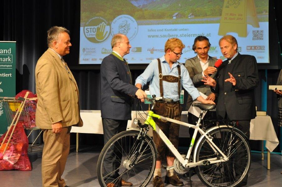Preisverleihung zum Frühjahrsputz 2014 im ORF Zentrum Graz, 26. Mai 2014 Preisverleihung zum Frühjahrsputz 2014 im ORF Zentrum Graz, 26. Mai 2014