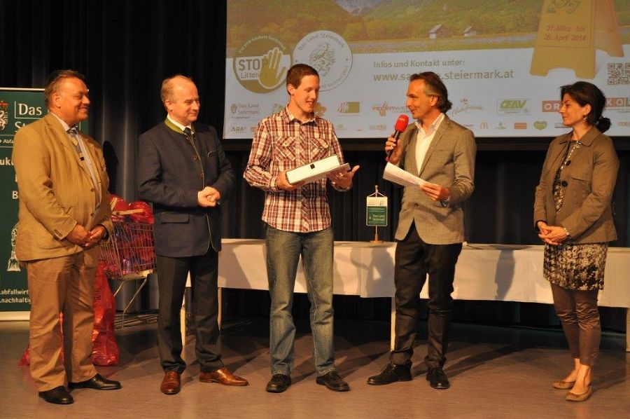Preisverleihung zum Frühjahrsputz 2014 im ORF Zentrum Graz, 26. Mai 2014 Preisverleihung zum Frühjahrsputz 2014 im ORF Zentrum Graz, 26. Mai 2014