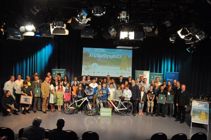 Preisverleihung zum Frühjahrsputz 2014 im ORF Zentrum Graz, 26. Mai 2014 Preisverleihung zum Frühjahrsputz 2014 im ORF Zentrum Graz, 26. Mai 2014