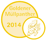 Goldener Müllpanther 2014 © A14