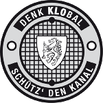 Infoblätter: Denk KLObal schütz´ den Kanal. Das WC ist kein Miskübel.