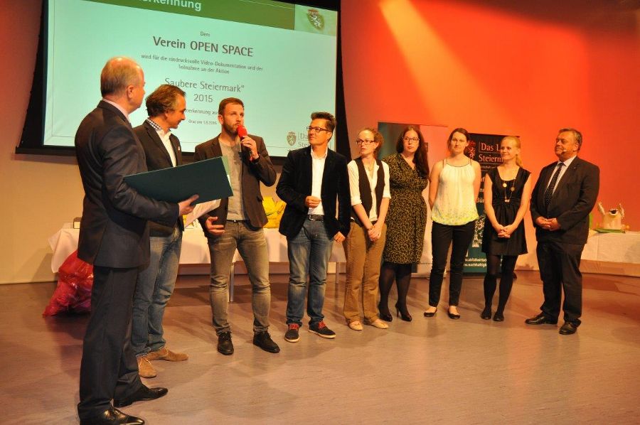 Preisverleihung zum Frühjahrsputz 2015 im ORF Zentrum Graz, 1. Juni 2015 Preisverleihung zum Frühjahrsputz 2015 im ORF Zentrum Graz, 1. Juni 2015
