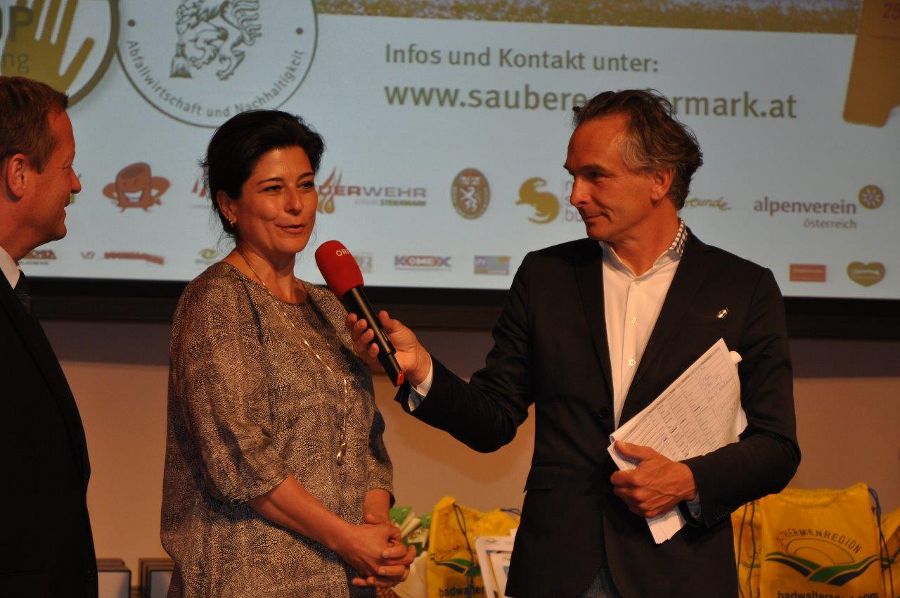 Preisverleihung zum Frühjahrsputz 2015 im ORF Zentrum Graz, 1. Juni 2015 Preisverleihung zum Frühjahrsputz 2015 im ORF Zentrum Graz, 1. Juni 2015