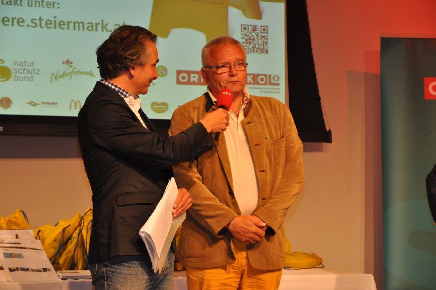 Preisverleihung zum Frühjahrsputz 2015 im ORF Zentrum Graz, 1. Juni 2015 Preisverleihung zum Frühjahrsputz 2015 im ORF Zentrum Graz, 1. Juni 2015