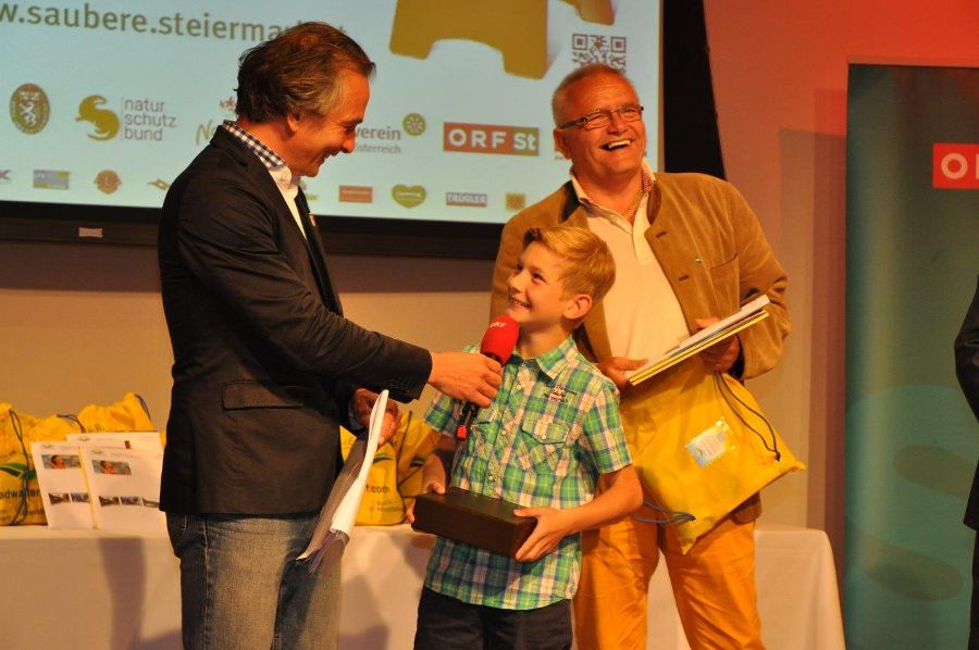 Preisverleihung zum Frühjahrsputz 2015 im ORF Zentrum Graz, 1. Juni 2015 Preisverleihung zum Frühjahrsputz 2015 im ORF Zentrum Graz, 1. Juni 2015