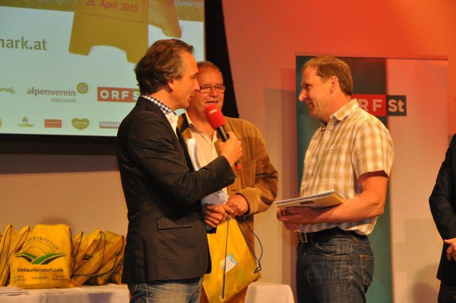 Preisverleihung zum Frühjahrsputz 2015 im ORF Zentrum Graz, 1. Juni 2015 Preisverleihung zum Frühjahrsputz 2015 im ORF Zentrum Graz, 1. Juni 2015