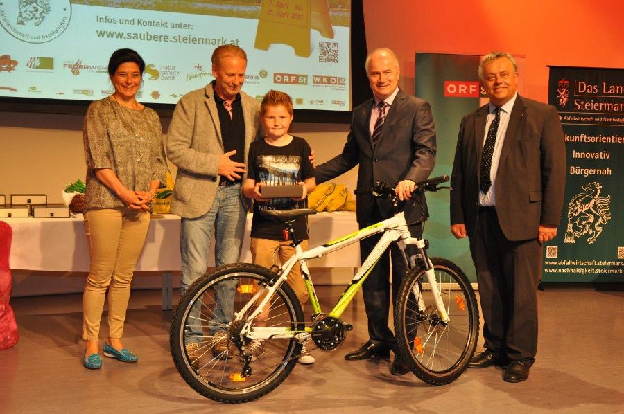 Preisverleihung zum Frühjahrsputz 2015 im ORF Zentrum Graz, 1. Juni 2015 Preisverleihung zum Frühjahrsputz 2015 im ORF Zentrum Graz, 1. Juni 2015