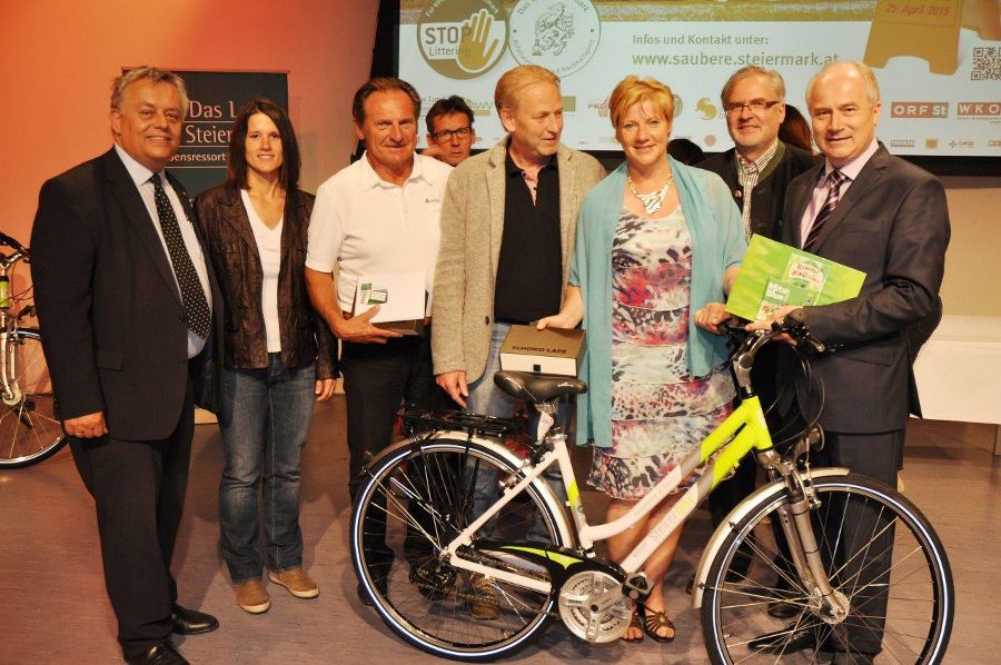 Preisverleihung zum Frühjahrsputz 2015 im ORF Zentrum Graz, 1. Juni 2015 Preisverleihung zum Frühjahrsputz 2015 im ORF Zentrum Graz, 1. Juni 2015