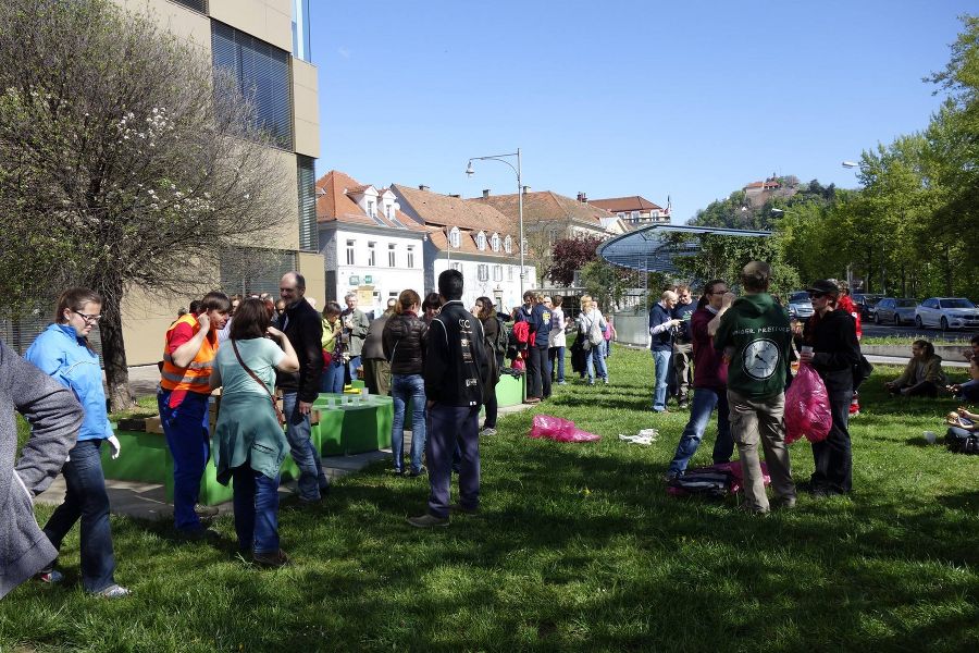 Muruferreinigung in Graz