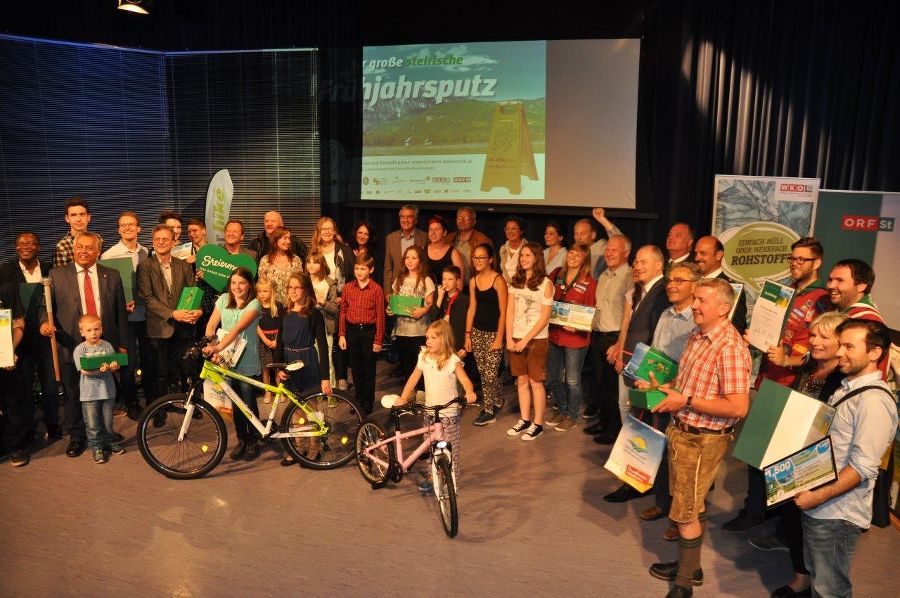 Preisverleihung zum Frühjahrsputz 2016 im ORF Zentrum Preisverleihung zum Frühjahrsputz 2016 im ORF Zentrum