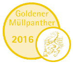 Goldener Müllpanther 2016 © A14