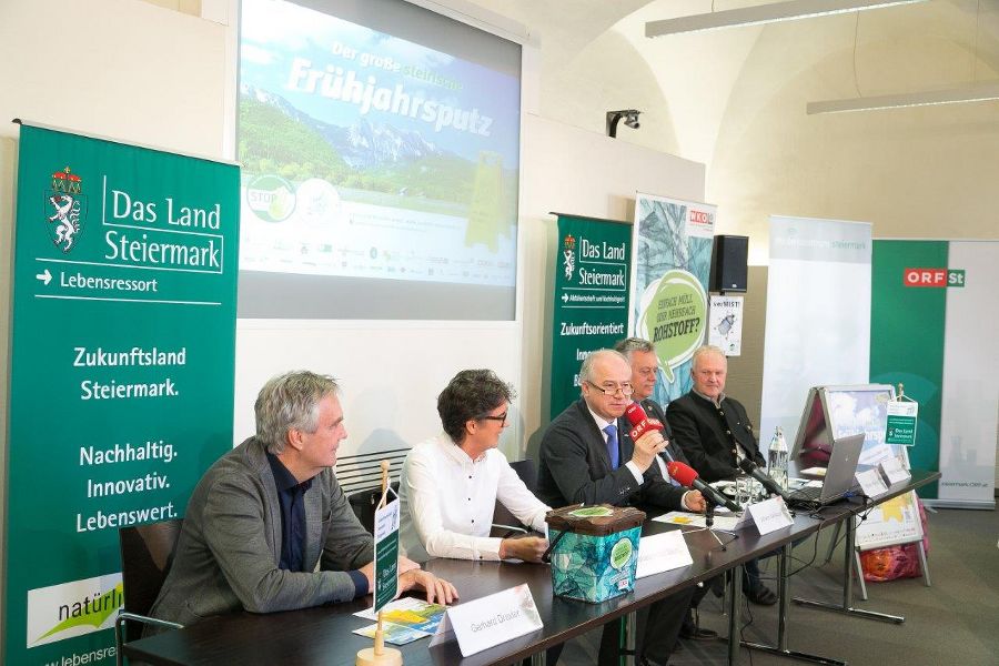 Pressekonferenz: "Der große steirische Frühjahrsputz 2017"