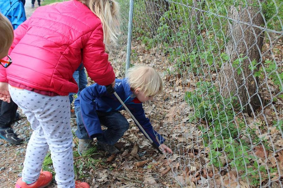 Steiermärkische Berg und Naturwacht Ortseinsatzstelle Leibnitz und der Kindergarten "Sparefroh"