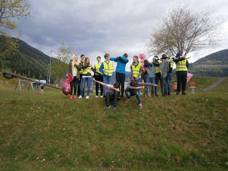 Ökologiegruppe der NMS Stadl an der Mur in der Gemeinde Stadl-Predlitz