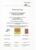 Einladung © Gymnasium Hartberg