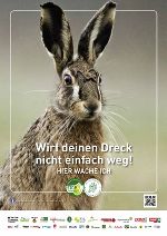 LINK ZUR: Plakatserie "HIER WACHE ICH"