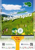 Plakat Frühjahrsputz