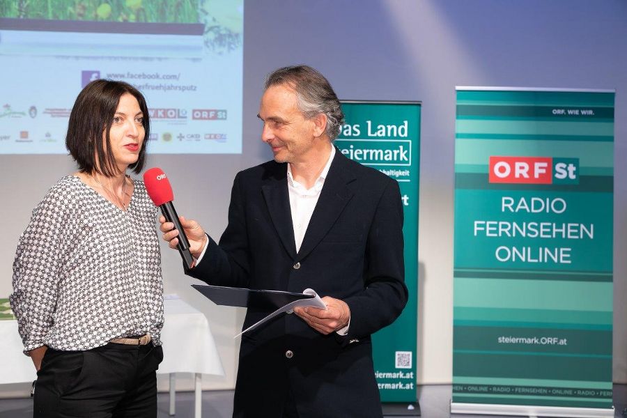 Abschluss-Veranstaltung 2019: „Der große steirische Frühjahrsputz 2019“ am 3. Juni 2019 im ORF Landesstudio Steiermark. Bei einer geplanten Veröffentlichung oder Weitergabe an Dritte ist eine Vorab-Anfrage an daniela.reischl@orf.at erforderlich. VIELEN DANK!